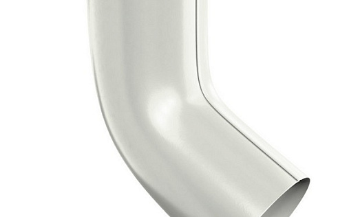 Колено сливное трубы 150/100 мм Металл Профиль Foramina RAL 9010