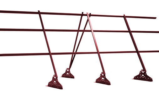 Кровельное ограждение Grand Line RAL 3018, 1200 мм x 3 м