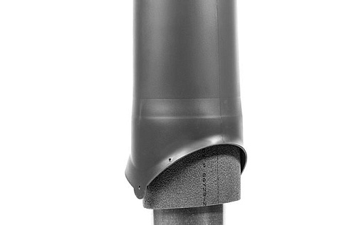 Вентиляционный выход Krovent Pipe-VT 150is диаметром 150/ИЗ/500 мм Серый