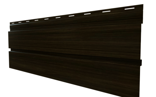 Металлический сайдинг Grand Line Квадро брус Coffee Wood с покрытием Colority Print 0.45 мм