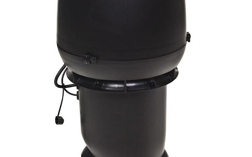 Вентилятор с шумопоглотителем Vilpe ECo220Р/160/500 Чёрный