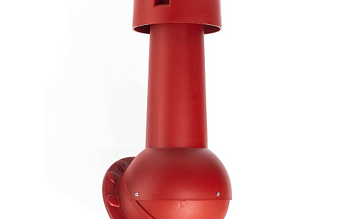 Комплект выхода канализации Krovent Seam110is диаметром 100/ИЗ/450 мм Красный