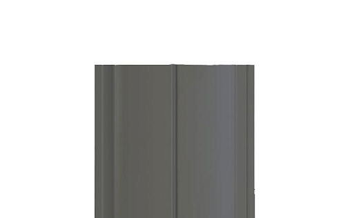 Штакетник Металл Профиль Ellipse-T 19x126 с покрытием Полиэстер 0,45 мм RAL 7024