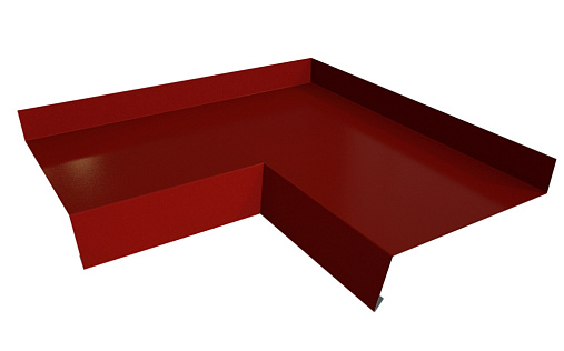 Угол отлива 150 внутренний Grand Line с покрытием Полиэстер 0,45 мм RAL 3009