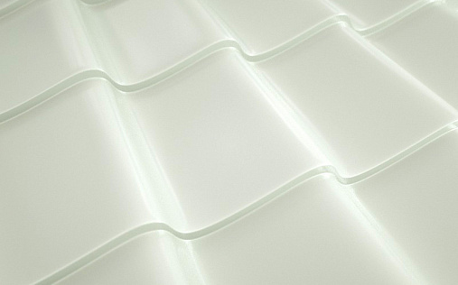 Профиль декоративный Супермонтеррей RAL 9010 с покрытием Полиэстер 0.45 мм