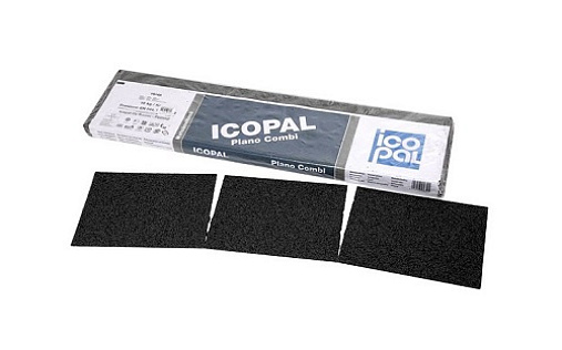 Коньково-карнизная полоса Icopal Combi Графитно-черный