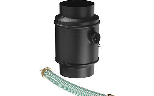 Цилиндрический водосборник Aquasystem Премиум 100 мм, Pural Matt, RR 33