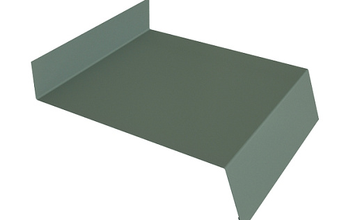 Отлив простой 100 Grand Line с покрытием Полиэстер 0,45 мм RAL 7005