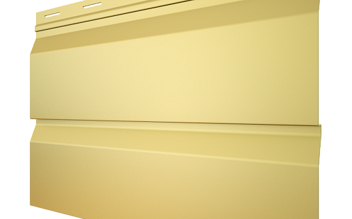 Металлический сайдинг Grand Line Корабельная доска XL RAL 1014 с покрытием Полиэстер 0.4 мм