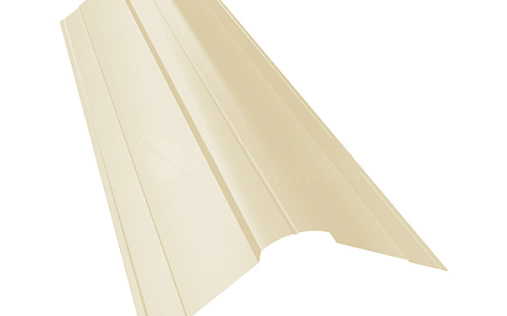 Планка фигурного конька 70x70 Grand Line с покрытием Полиэстер 0,45 мм RAL 1015