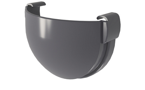 Заглушка ПВХ универсальная Grand Line Дизайн 135/90 RAL 7024