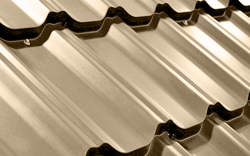 Профиль волновой Квинта Плюс RAL 1015 с покрытием Полиэстер 0.45 мм