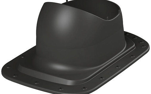 Проходной элемент Vilpe Classic Loiva 2K Чёрный