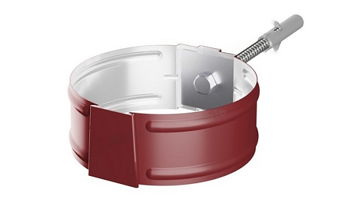 Кронштейн трубы Металл Профиль Проект 150 мм RAL 3011