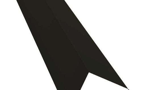 Торцевая планка 142x100 Grand Line с покрытием Полиэстер 0,45 мм RAL 9005