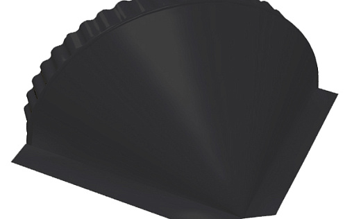 Малая конусная заглушка Grand Line с покрытием Полиэстер 0,45 мм RAL 9005