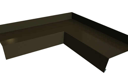 Угол отлива 100 внутренний Grand Line с покрытием Полиэстер 0,45 мм RR 32