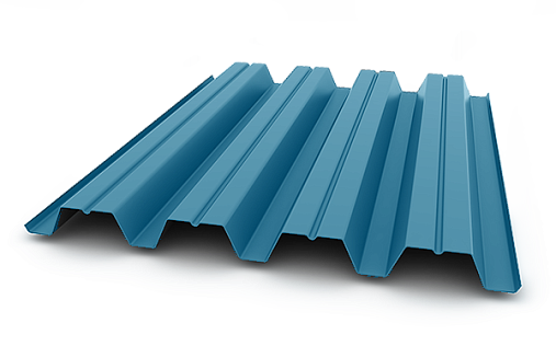 Профнастил Н57-750 0,8 мм Полиэстер RAL 5024