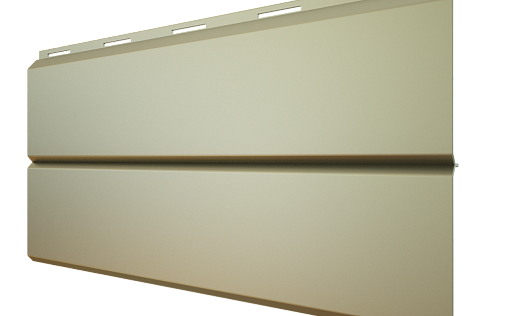 Металлический сайдинг Металл Профиль Lбрус RAL 9006 с покрытием Colorcoat Prisma 0.5 мм