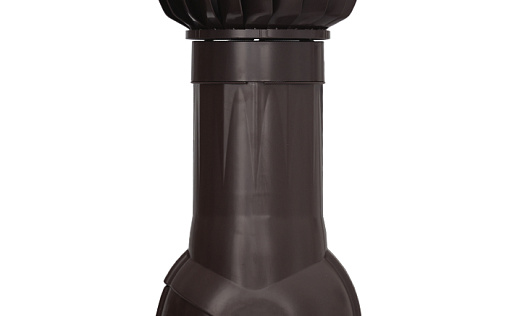 Комплект вентиляции Gervent Twister ИЗ 125/160 мм для Монтеррей Тёмно-коричневый