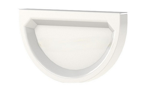 Заглушка для желоба Эконом 125 мм RAL 9003