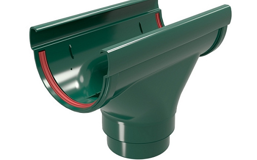 Воронка желоба ПВХ Grand Line Дизайн 135/90 RAL 6005