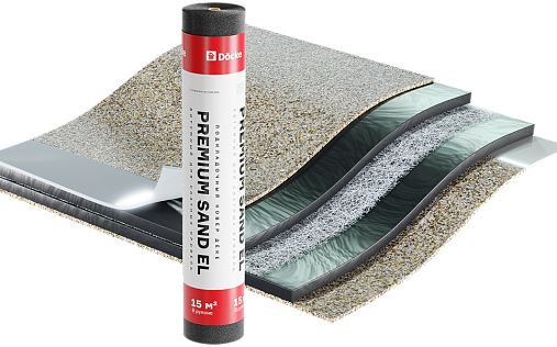 Подкладочный ковёр Docke Premium Sand EL, 15 м2