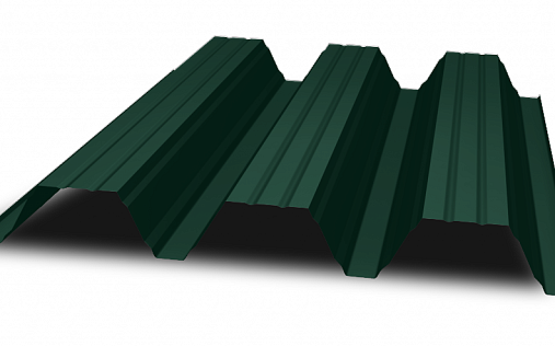 Профнастил СКН127-1100 1,0 мм Полиэстер RAL 6005