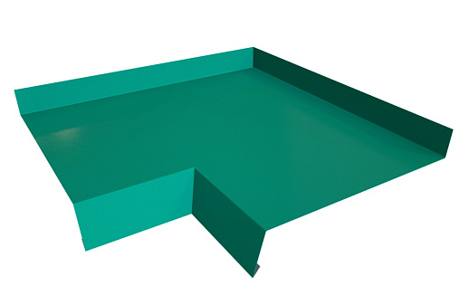 Угол отлива 200 внутренний Grand Line с покрытием Полиэстер 0,45 мм RAL 5021