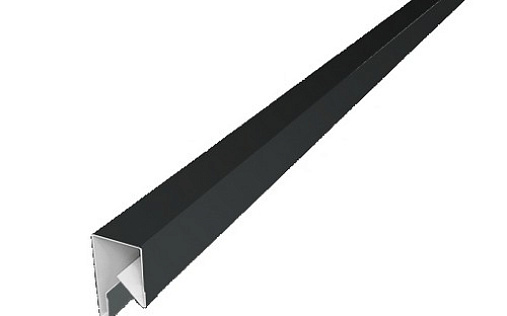 Планка П-образная заборная 17 с покрытием GreenСoat Pural Matt 0.5 мм