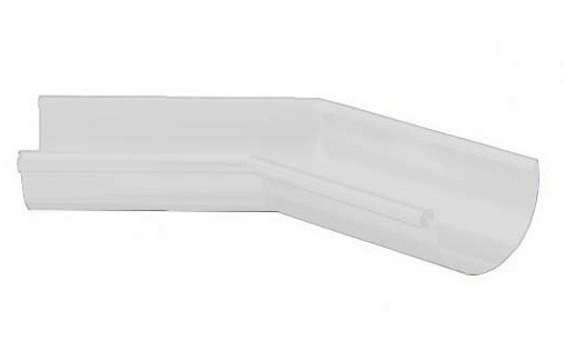 Внутренний угол желоба 200 мм 135 градусов RAL 9003