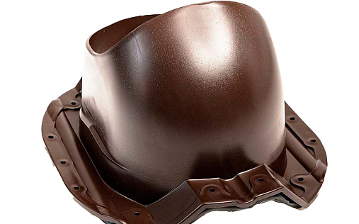 Проходной элемент Gervent Static для Профнастила-35 Коричневый