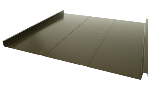 Двойной стоячий фальц Line Grand Line RR 32 с покрытием GreenCoat Pural Matt 0.5 мм