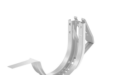 Короткий держатель желоба Aquasystem Премиум 150 мм, Pural, RR 20 (регулируемый)