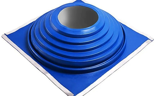 Проходка Комби Master Flash №9 диаметром 300-600 мм, 755х755 мм, синий, EPDM