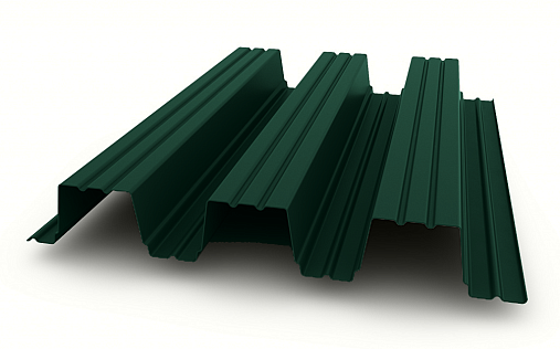 Профнастил Н114-750 0,7 мм Полиэстер RAL 6005