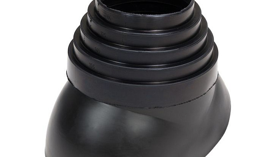 Ворот трубы Vilpe Чёрный 110-155 мм