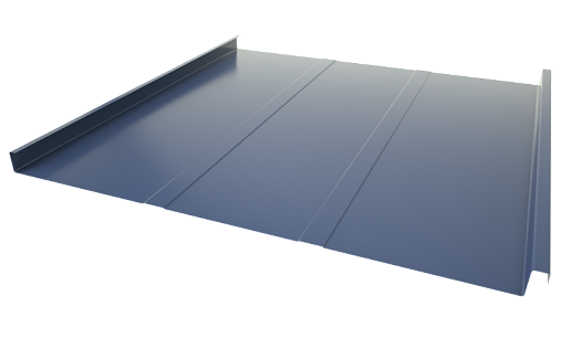 Двойной стоячий фальц Line Grand Line RAL 5002 с покрытием Полиэстер 0.45 мм