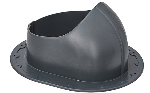 Проходной элемент Gervent Static для фальца и гибкой черепицы Серый графит