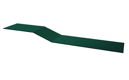 Крепежная планка фальц Grand Line с покрытием Полиэстер 0,45 мм RAL 6005