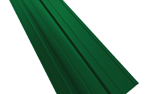 Фигурная планка верхней ендовы 70x70 Grand Line с покрытием Полиэстер 0,45 мм RAL 5021