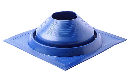 Проходка Комби Master Flash №8 диаметром 175-330 мм, 465х465 мм, синий, EPDM термостойкая