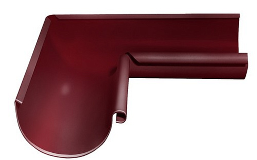 Угол желоба внутренний Grand Line 90° 125 мм RAL 3005