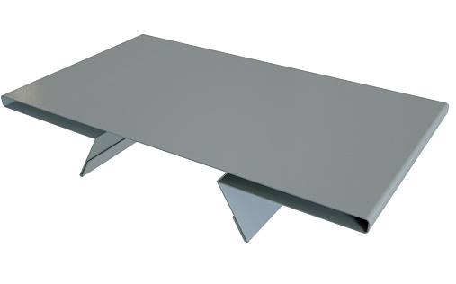 Планка стыковочная составная верхняя Grand Line с покрытием Drap 0,45 мм RAL 7004