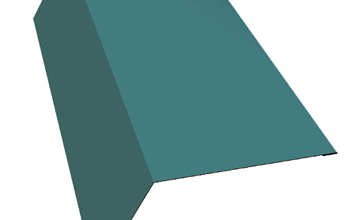 Широкая карнизная планка 100x85 Grand Line с покрытием Полиэстер 0,45 мм RAL 5021