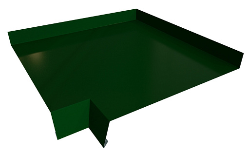 Угол отлива 250 внутренний Grand Line с покрытием Полиэстер 0,45 мм RAL 6005