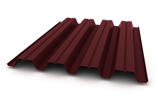Профнастил Н57-750 0,7 мм Полиэстер RAL 3005