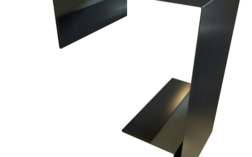 Планка угла внешнего составная верхняя Grand Line с покрытием Drap ST 0,45 мм RAL 7024