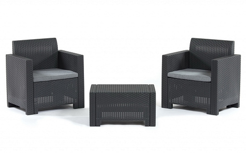 2 кресла и кофейный столик SET NEBRASKA TERRACE