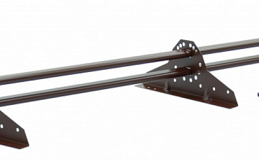 Снегозадержатель New трубчатый Grand Line RAL 8017 3м